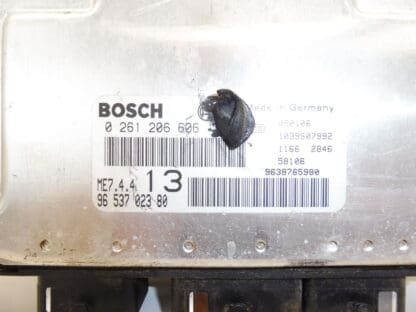 ECU Bosch ME7.4.4 0261206606 9653702380 194063