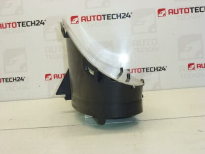 Tachometer budíky Peugeot 206 najazdených 136000 km 9648836680 6104VA