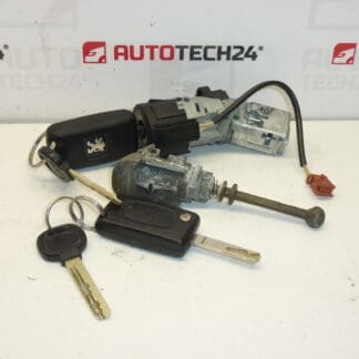 Spínacia skrinka, zámok dverí a dva kľúče Citroën Peugeot 4162EQ 4162EA