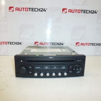 Autorádio s CD MP3 Citroën Peugeot 9663080277 657903