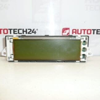 Display rádia počítača Citroën C4 9660468680