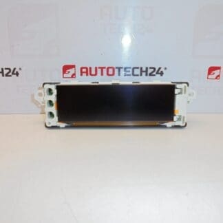 Display rádia počítača Citroën Peugeot 308 9666136680 6593F4