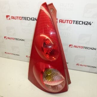 Ľavá zadná lampa s päticou Peugeot 107 6350X6