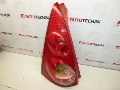 Ľavá zadná lampa s päticou Peugeot 107 6350X6