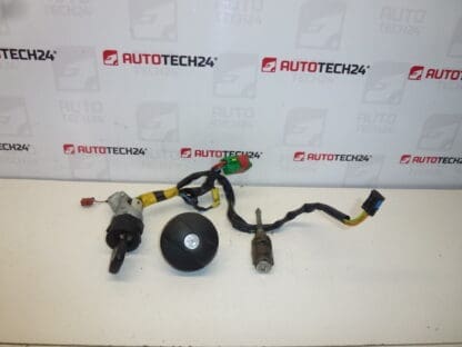 Súprava zámkov 1 kľúč Citroën C2 C3 4162AG 4162AH 4162CR