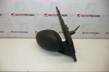 Zrkadlo pravé čierne Citroën C1 Peugeot 107 87910-0H010 87910-0H011