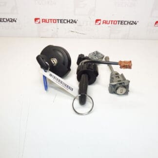Sada zámkov a 2 kľúče Citroën Peugeot 1606423680 4162KF