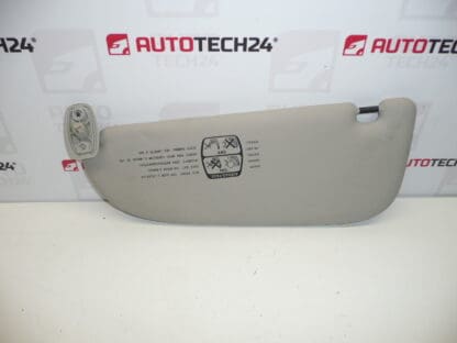 Slnečná clona spolujazdca Citroën Peugeot 8143HE