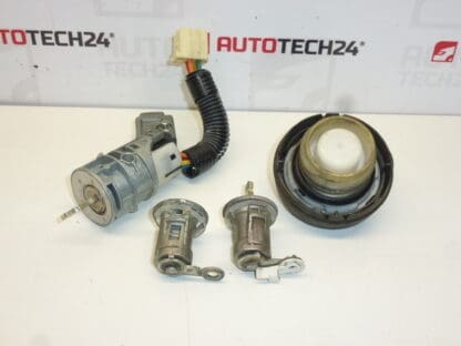 Sada zámkov + 2 planžety Citroën C1 Peugeot 107 1608745780 4162FH – Obrázok 2