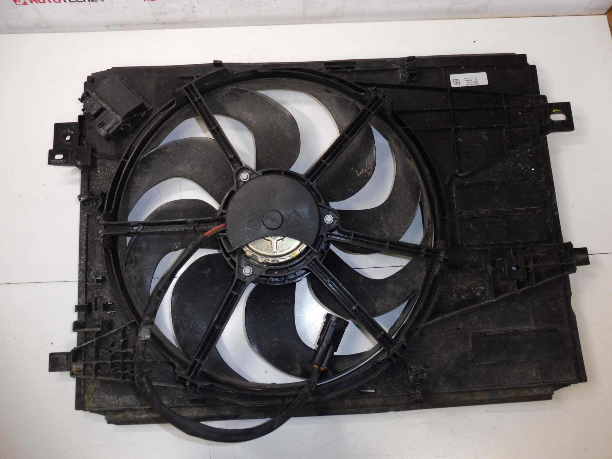 Ventilátor Sahara Citroën Peugeot 9806313580 9836638080 – Obrázok 2