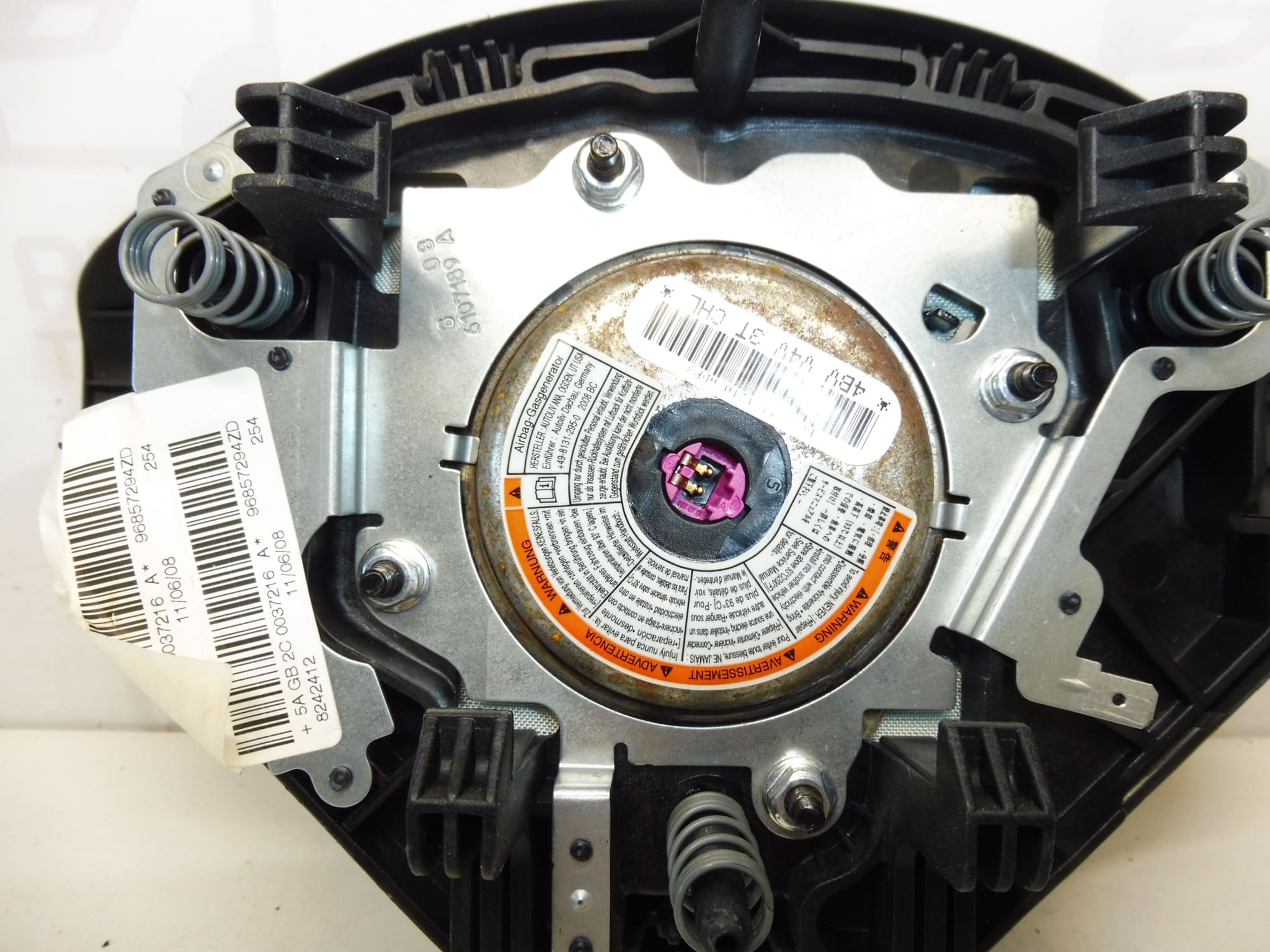 Volantový airbag Peugeot 206+ 207 96857294ZD 4112NW